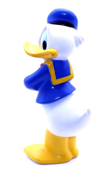 Walt Disney Donald Duck Vintage Sammlerfigur aus weichem Kunststoff